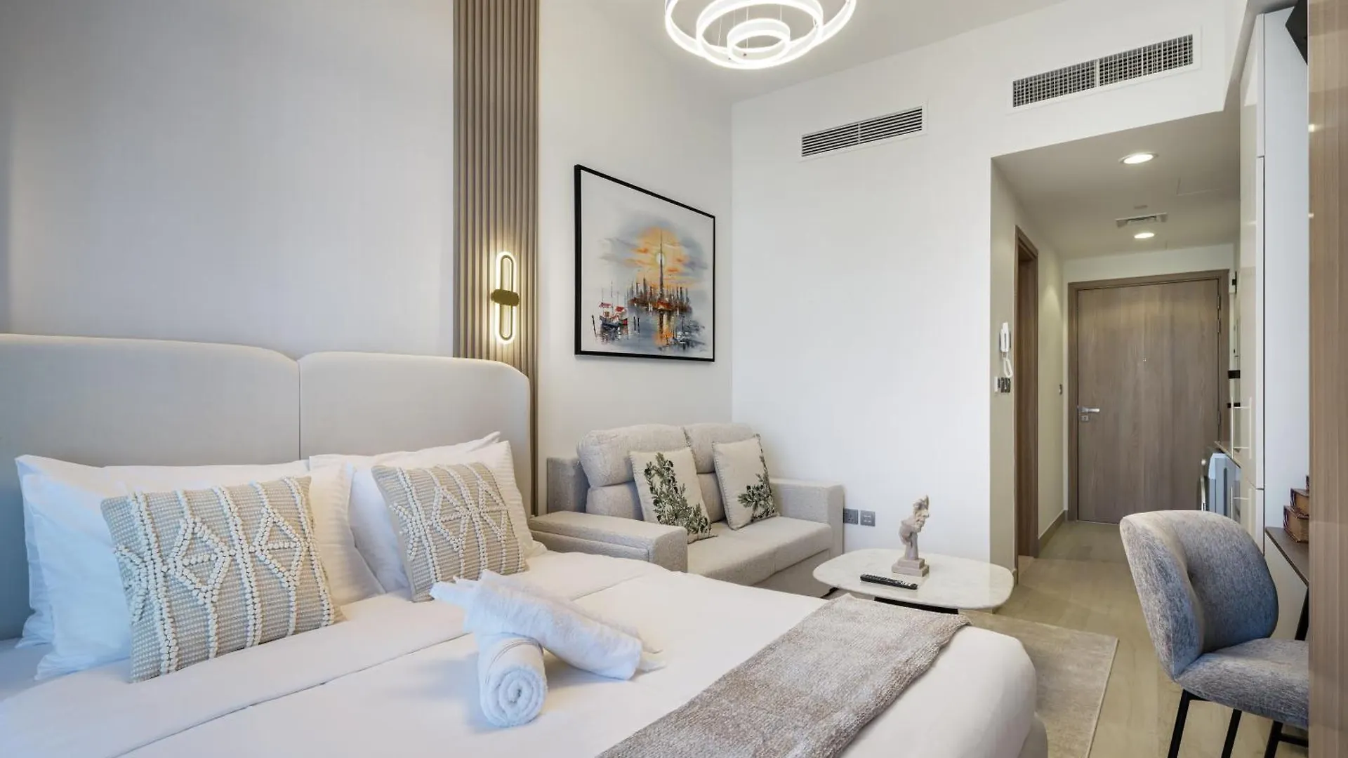 New Chic Studio Apartment In Azizi Riviera One Dubai